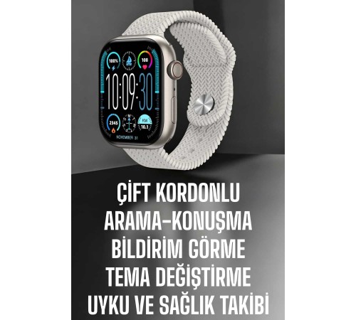 Yeni Nesil Akıllı Saat Arama Cevaplama GPS Takibi Adımsayar NFC Özelliği