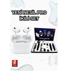 2025 Model Akıllı Saat ve Yeni Nesil Pro Bluetooth Kulaklık ANC Özelliği