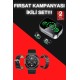 TWS Bluetooth Kulaklık ve Akıllı Saat Uyku Takibi Nabız Ölçer Uzun Pil Ömrü
