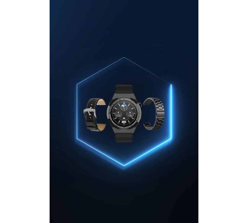 ANC Özellikli Bluetooth Kulaklık ve Amoled Ekran Akıllı Saat Uyku ve Sağlık Takibi Nabız Ölçer
