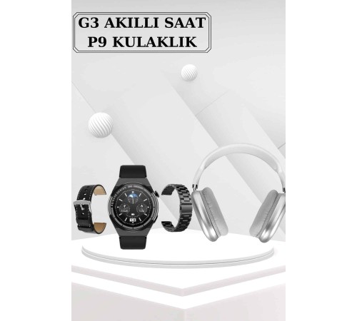Yeni Nesil Sesli Görüşme Akıllı Saat ve Powerbank Çoklu Şarj Girişli Bluetooth Kulaklık Nabız Ölçer