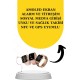 Bileklikli Amoled Ekran Akıllı Saat ve Dijital Göstergeli Kablosuz Bluetooth Kulaklık ANC/ ENC