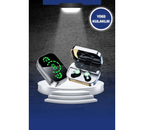 Dokunmatik Akıllı Saat Yeni Nesil Kulaklık Kampanyası Bluetooth Bağlantılı ANC Özelliği