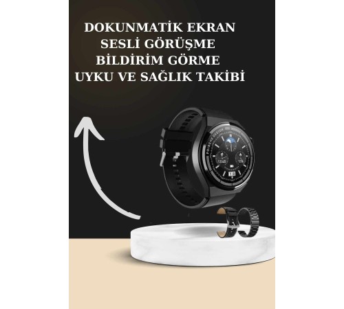 TWS Bluetooth Kulaklık ve Akıllı Saat Uyku Takibi Nabız Ölçer Uzun Pil Ömrü