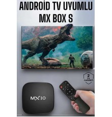 4K TV Uyumlu HD Çözünürlüklü Mx Box S 8 GB
