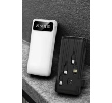 Powerbank 20.000 Mah LCD Ekran USB Lightning Type-C Uyumlu İOS ve Android