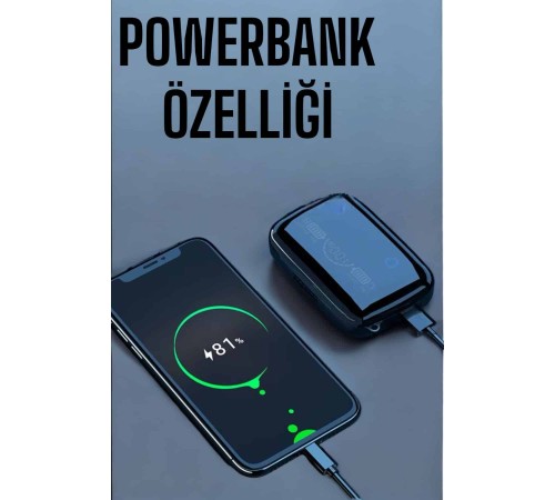 Kablosuz Bluetooth Kulaklık Dokunmatik Kontrol Uzun Pil Ömrü