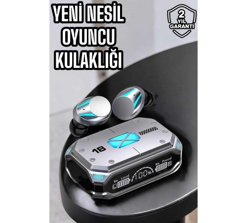 Yeni Nesil Kablosuz Bluetooth Kulaklık Dijital Göstergeli 5.3 Bluetooth