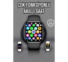 Akıllı Saat Amoled Ekran GPS ve Uyku Takibi Bluetooth Bağlantılı