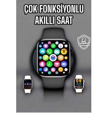 Akıllı Saat Amoled Ekran GPS ve Uyku Takibi Bluetooth Bağlantılı