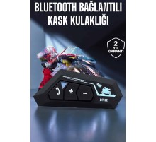 Kask Kulaklık Bluetooth Motosiklet Kulaklık Intercom Su Geçirmez
