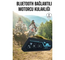 İnterkom Intercom Kask Kulaklık Bt22 Bluetooth Motosiklet Kulaklık 5.0 Bluetooth