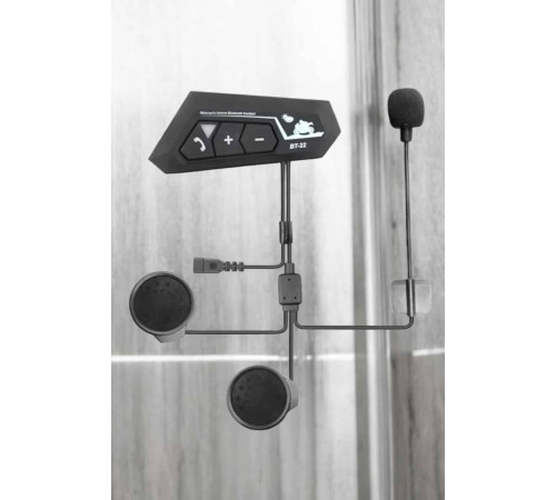 İnterkom Intercom Kask Kulaklık Bt22 Bluetooth Motosiklet Kulaklık 5.0 Bluetooth