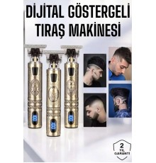 Tıraş Makinesi Çizik Tıraş Paslanmaz Çelik Uzun Ömürlü Şarjlı