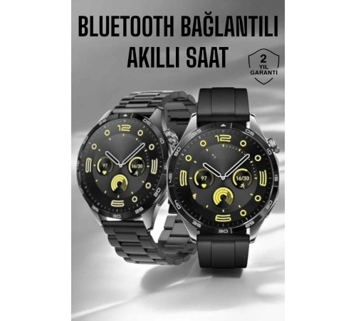 Akıllı Saat Sesli Görüşme, NFC Uyumlu, Bildirim Görme ve Uyku ve Sağlık Takibi