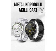 Akıllı Saat Bildirim Görme Amoled Ekran GPS Uyumlu Sesli Görüşme