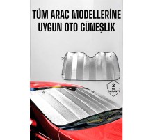 Oto Güneşlik Tüm Araç Tiplerine Uygun Isı Önleyici