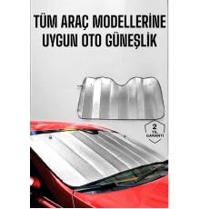 Oto Güneşlik Tüm Araç Tiplerine Uygun Isı Önleyici