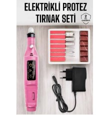 Nasır Temizleyici Manikür Pedikür Seti Elektrikli USB Girişli