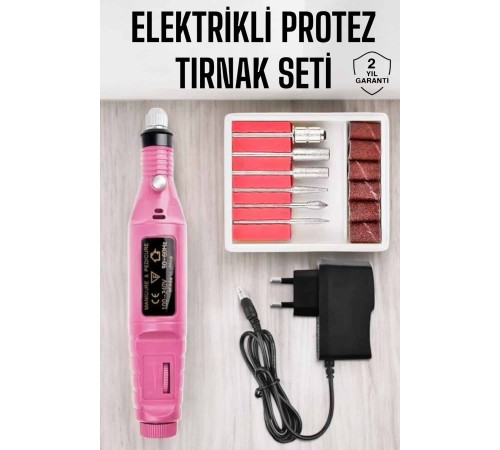 Nasır Temizleyici Manikür Pedikür Seti Elektrikli USB Girişli