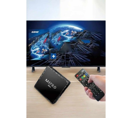 Oyun Konsolu Çift Kollu 1000 Oyunlu TV Box Netflix Youtube Atari