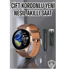 Akıllı Saat Sesli Görüşme NFC ve GPS Uyumlu Bluetooth Bağlantılı