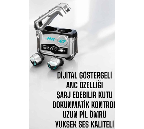 Kulaklığı Bluetooth Bağlantılı ANC Özelliği 5.0 Bluetooth
