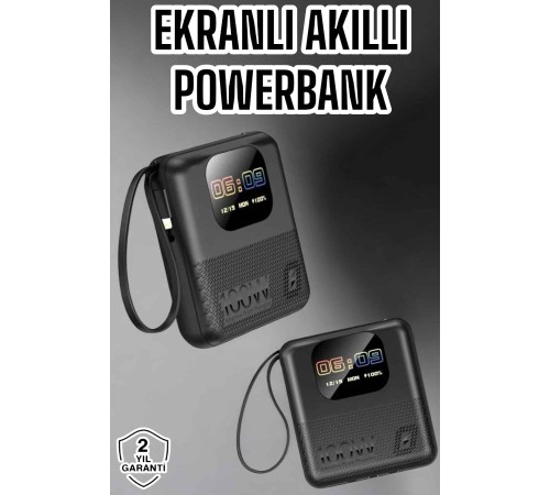 Akıllı Powerbank 10.000 MAH Müzik Dinleme Mesaj Gönderme Arama Cevaplama