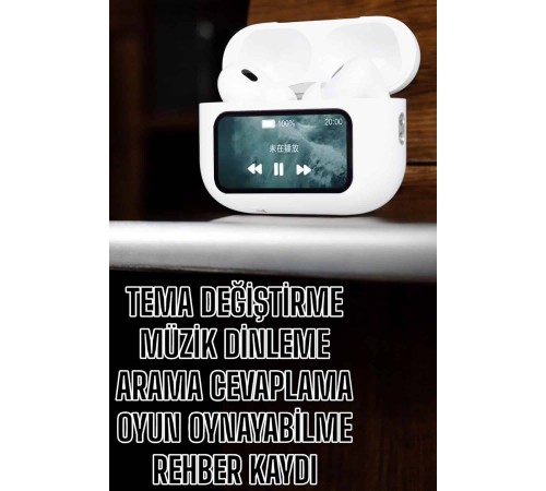 Kablosuz Yeni Nesil Bluetooth Bağlantılı Dokunmatik Ekranlı Kulak İçi Pro