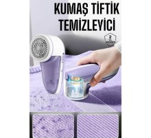 Tiftik Temizleme Makinesi USB Şarjlı Tüy Toplayıcı Kablosuz