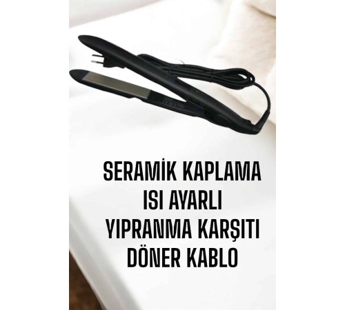 Saç Düzleştirici Yıpranma Karşıtı Keratin Bakımı Seramik Kaplama