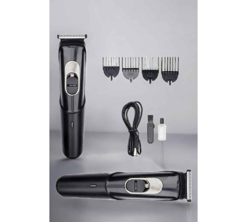 Saç Sakal Vücut Şarjlı Kablosuz Tıraş Makinesi Profesyonel Paslanmaz Çelik