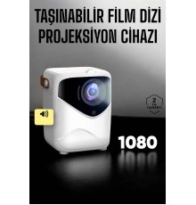 Taşınabilir Android Projeksiyon Wifi Destekli 4K Multimedia Tabanlı Ev Ve Ofis Tipi