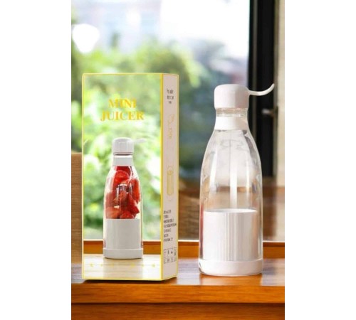 Bardak Blender Smoothie Meyve Sıkacağı Şarjlı Cam Taşınabilir