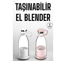 El Blender Taşınabilir Meyve Blender Şarj Edilebilir Taşınabilir Blender Elektrikli