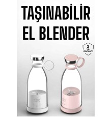 El Blender Taşınabilir Meyve Blender Şarj Edilebilir Taşınabilir Blender Elektrikli