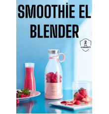 El Blender Bardak Blender Şarjlı Taşınabilir Meyve Sıkcağı Smoothie