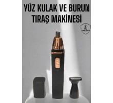 Tıraş Makinesi Kulak Burun ve Yüz Temizleyici Şarjlı Mini