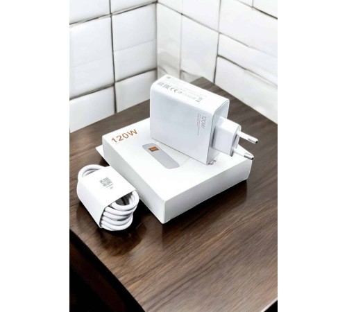 120W Şarj Aleti Type-C Uyumlu Turbo Şarj Aleti