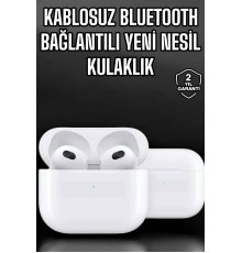 Bluetooth Kulaklık 3.Nesil Kablosuz Uzun Pil Ömrü Dokunmatik Kontrol