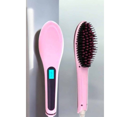 Fön Tarağı Saç Düzleştirici Sıkı Dişli Isı Ayarlı Elektriklenme Karşıtı