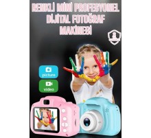 Çocuk Kamerası Profesyonel Hafif Ve Uzun Ömürlü USB Şarjlı 2.0 İnç