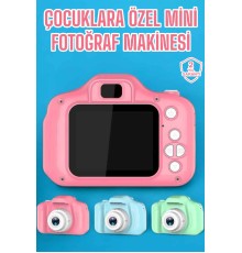 Çocuk Kamerası Dijital 1080P HD Kaliteli Mini Fotoğraf Makinesi Profesyonel