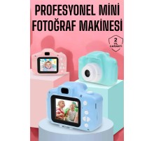Çocuklara Özel Dijital Fotoğraf Makinesi Mini 1080P HD Kaliteli