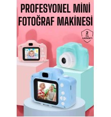 Çocuklara Özel Dijital Fotoğraf Makinesi Mini 1080P HD Kaliteli
