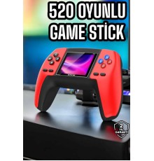 Gamepad 520 Retro Oyunlu Taşınabilir El Konsolu Atari