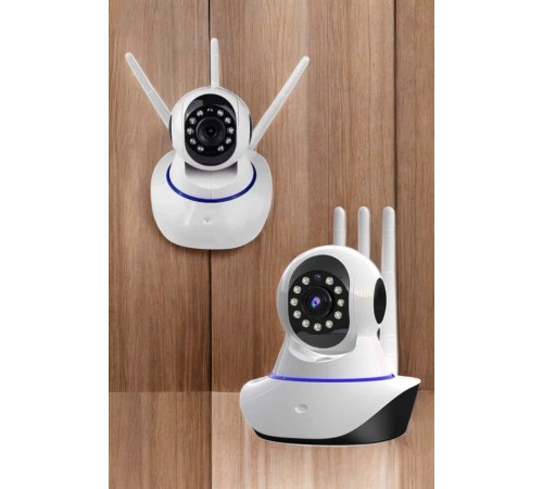 Ev Kamerası Wifi Kamerası Video Kayıt Çift Yönlü Hareket Sensörü Bebek