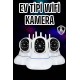 Wifi Kamerası Çift Yönlü Bebek Güvenlik Kamerası Gece Görüşlü