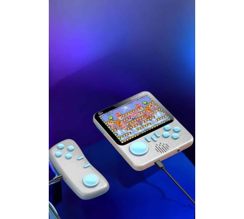 El Atarisi 3.5 inç Ekran Çift Konsol 666 Adet Retro Oyun Gamepad