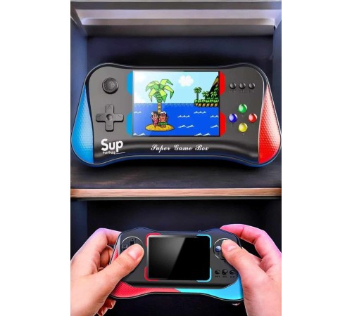 Retro 500 Oyunlu Nostaljik Oyunlu El Atari Gamebox Oyun Konsolu Çift Destekli